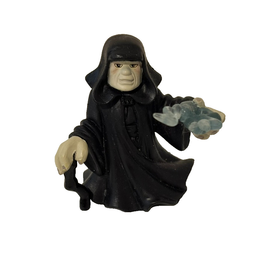 Star Wars Eroi Galattici Imperatore Palpatine Minifigure Fulmine Nero