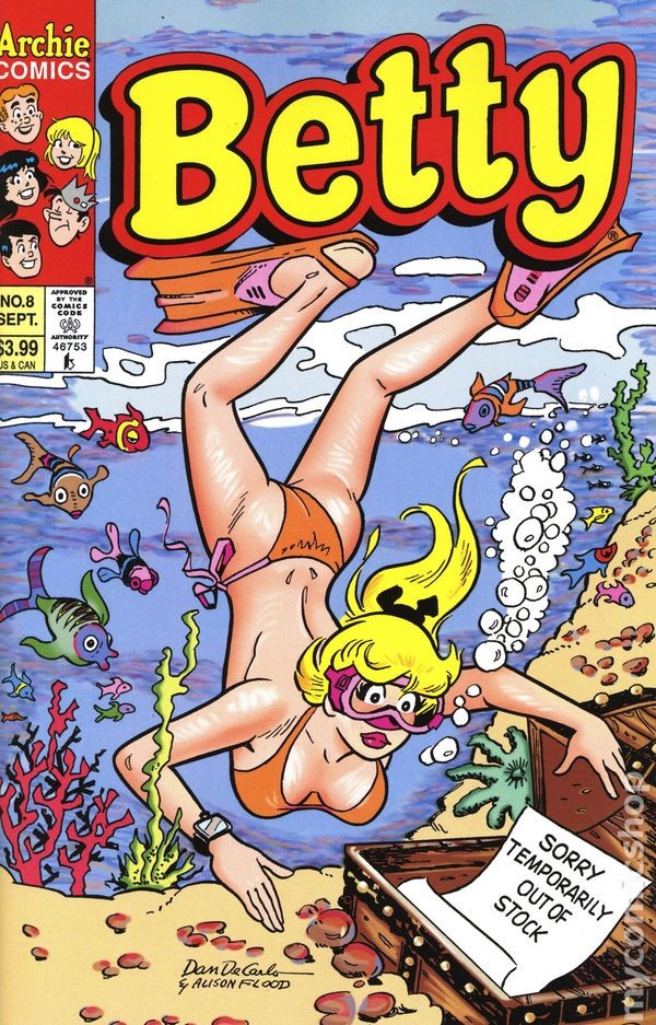 Betty Edizione Facsimile #8 VF 2025 Immagine Stock