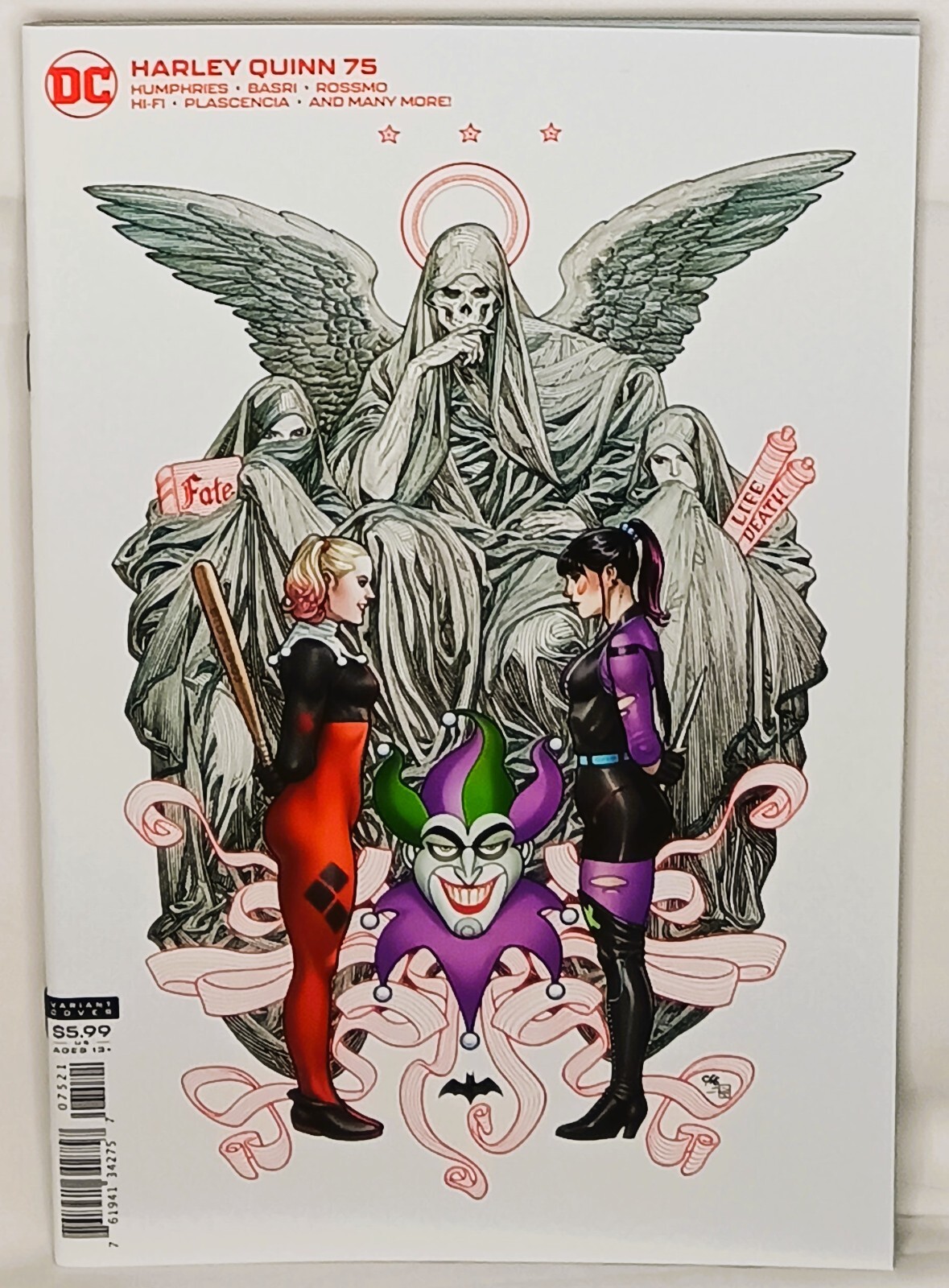 HARLEY QUINN #75 | Copertina variante Frank Cho B | Edizione finale | DC Comics 