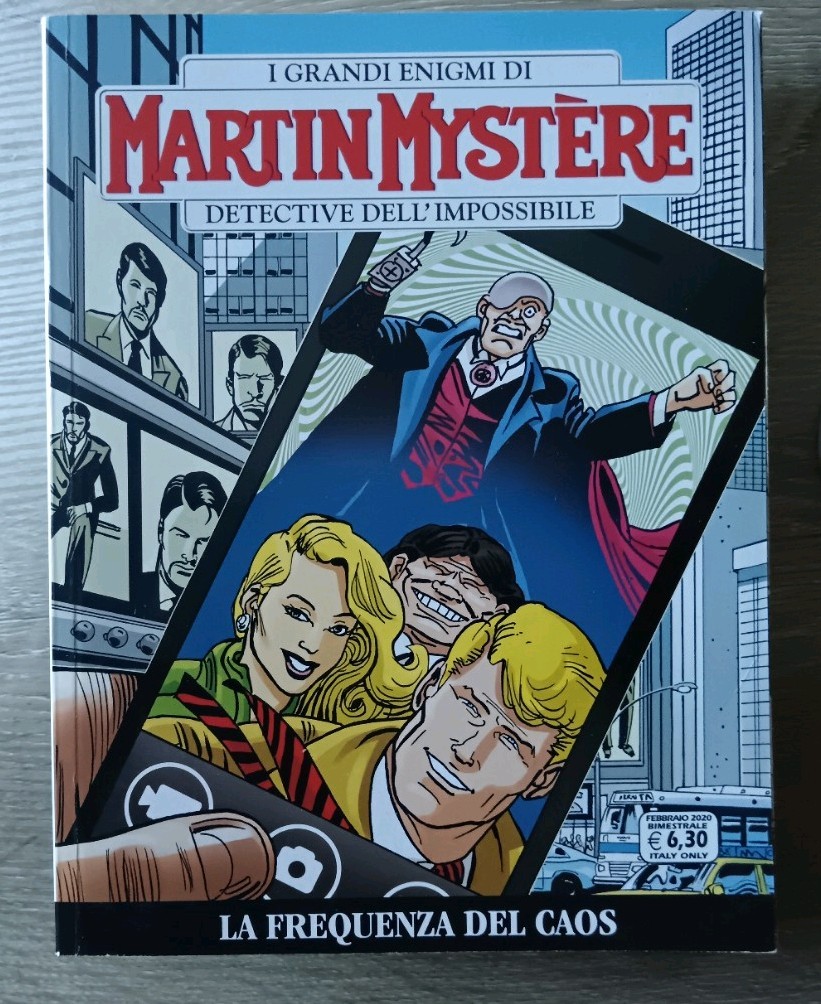 MARTIN MYSTERE 367 LA FREQUENZA DEL CAOS SERGIO BONELLI EDITORE FUMETTO