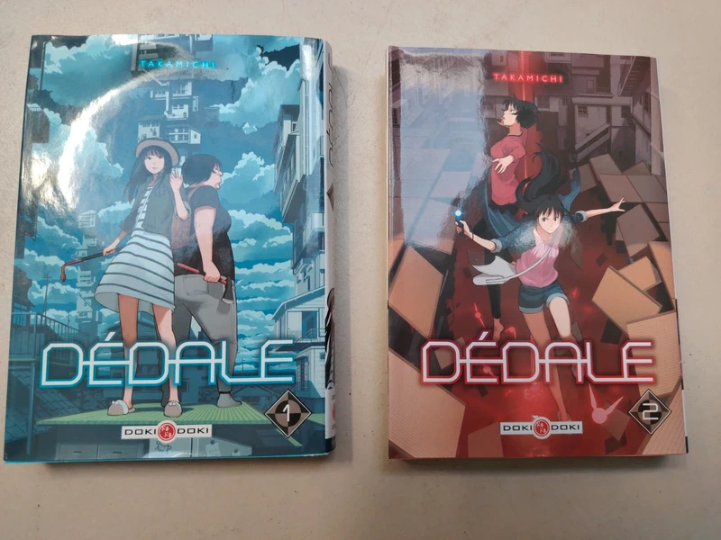 Manga dédale - tomes 1 & 2