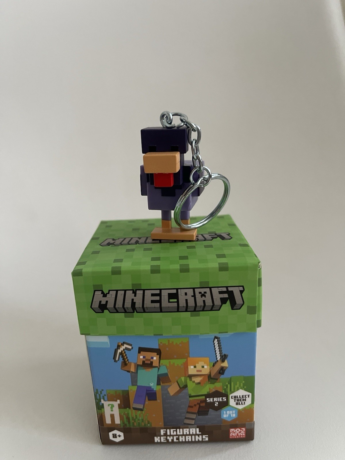Portachiavi Personaggi Minecraft Serie 2 Collezionismo Blind Box Raro Nuovo