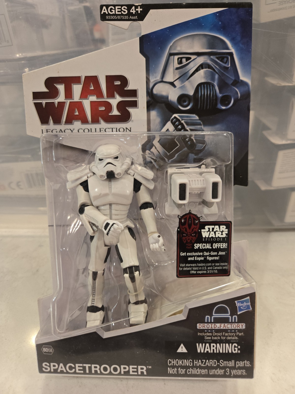 Spacetrooper STAR WARS LEGACY COLLECTION BD58 Hasbro 3.75 Figure MOC Sealed