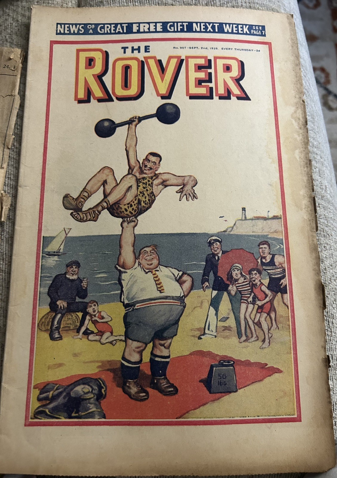The Rover Comic - No 907. September 2nd 1939