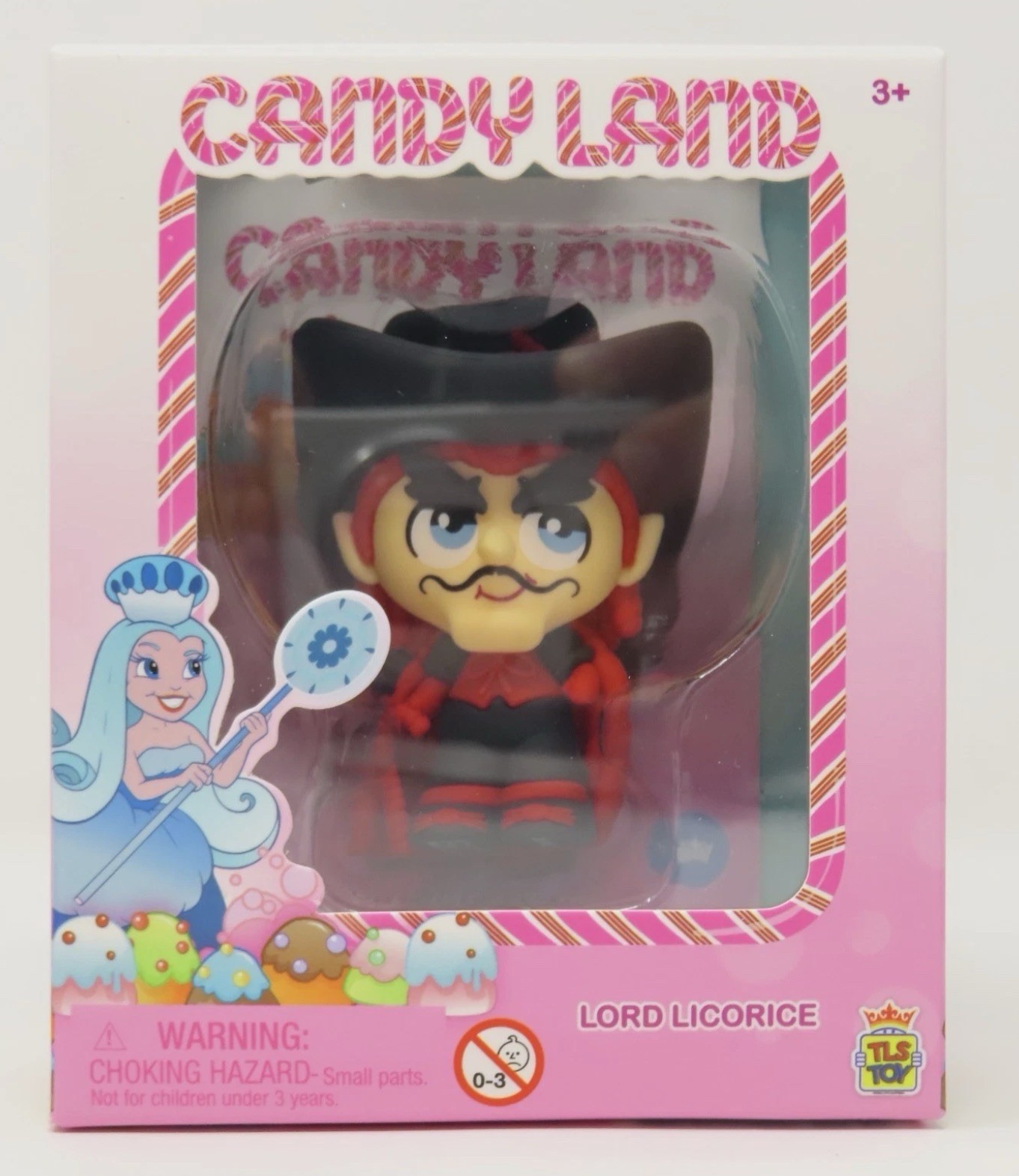 Figurina in vinile Candy Land CheeBee Cuties Lord Liquirizia 2,5” sigillata rara