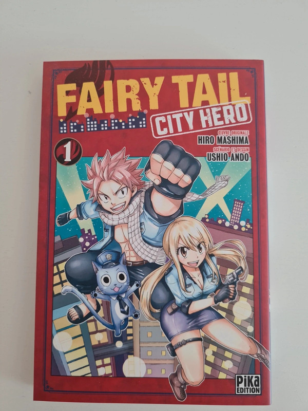 Mangas "Fairy Tail cité hero" tome 1