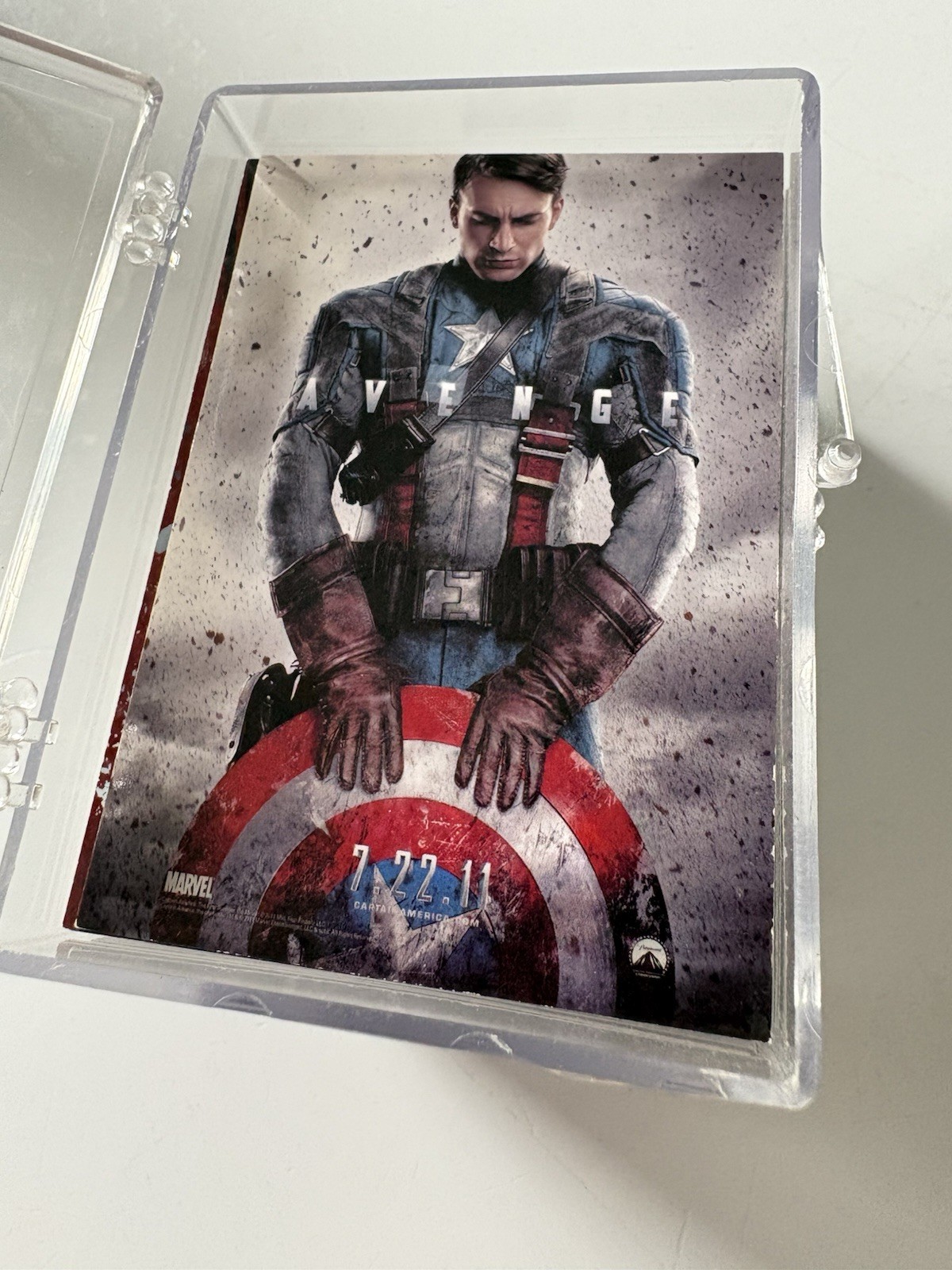 Upper Deck 2011 Marvel Studios Captain America First Avenger Trading Card Set