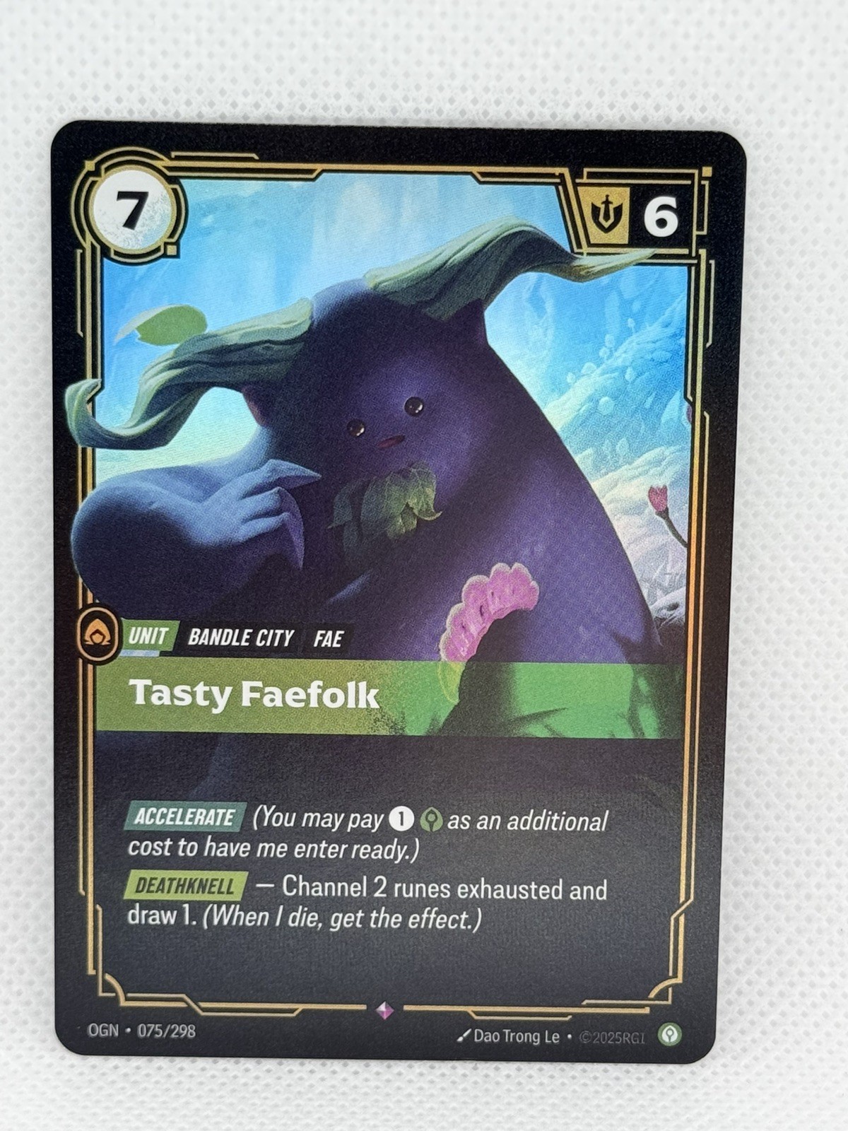 Tasty Felawfolk origins league of legends 075/298 foil