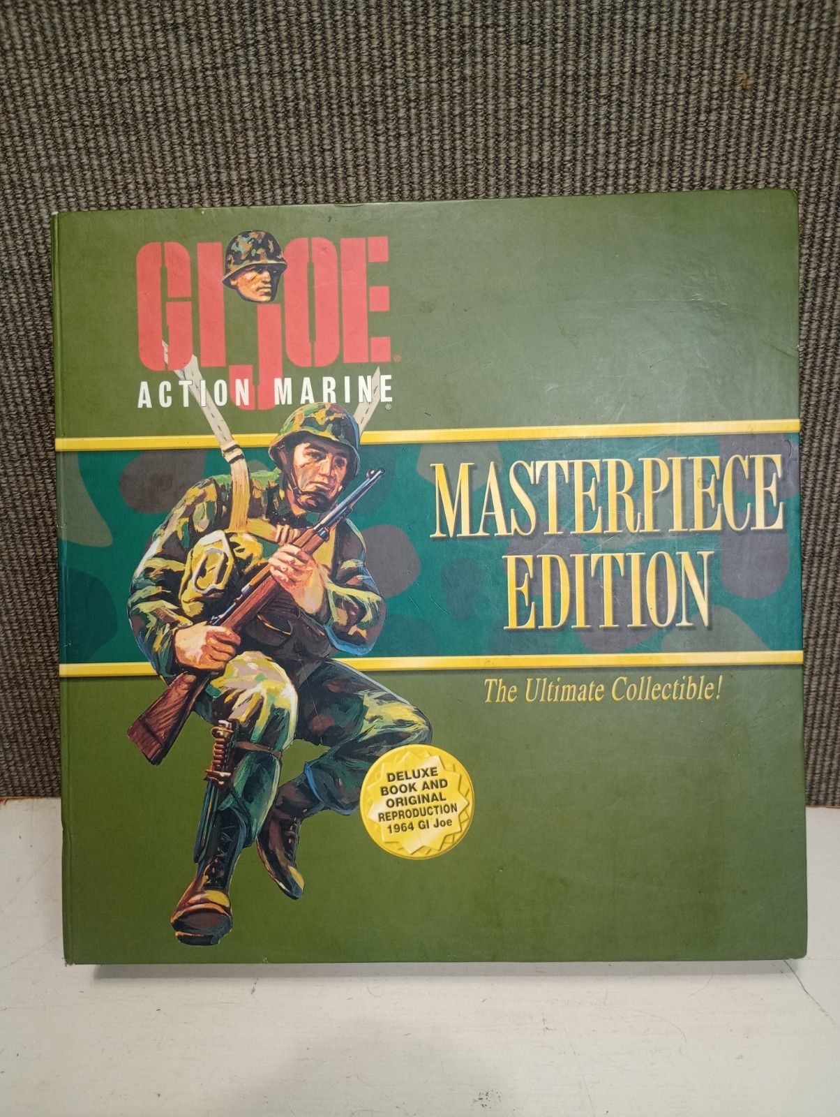 GI JOE ACTION MARINE 1996 MASTERPIECE EDITION NEW IN BOX 1964 REPRODUCTION