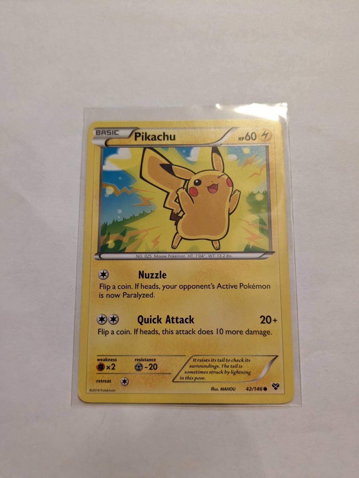 Pokémon TCG Pikachu XY 42/146 Regular Common