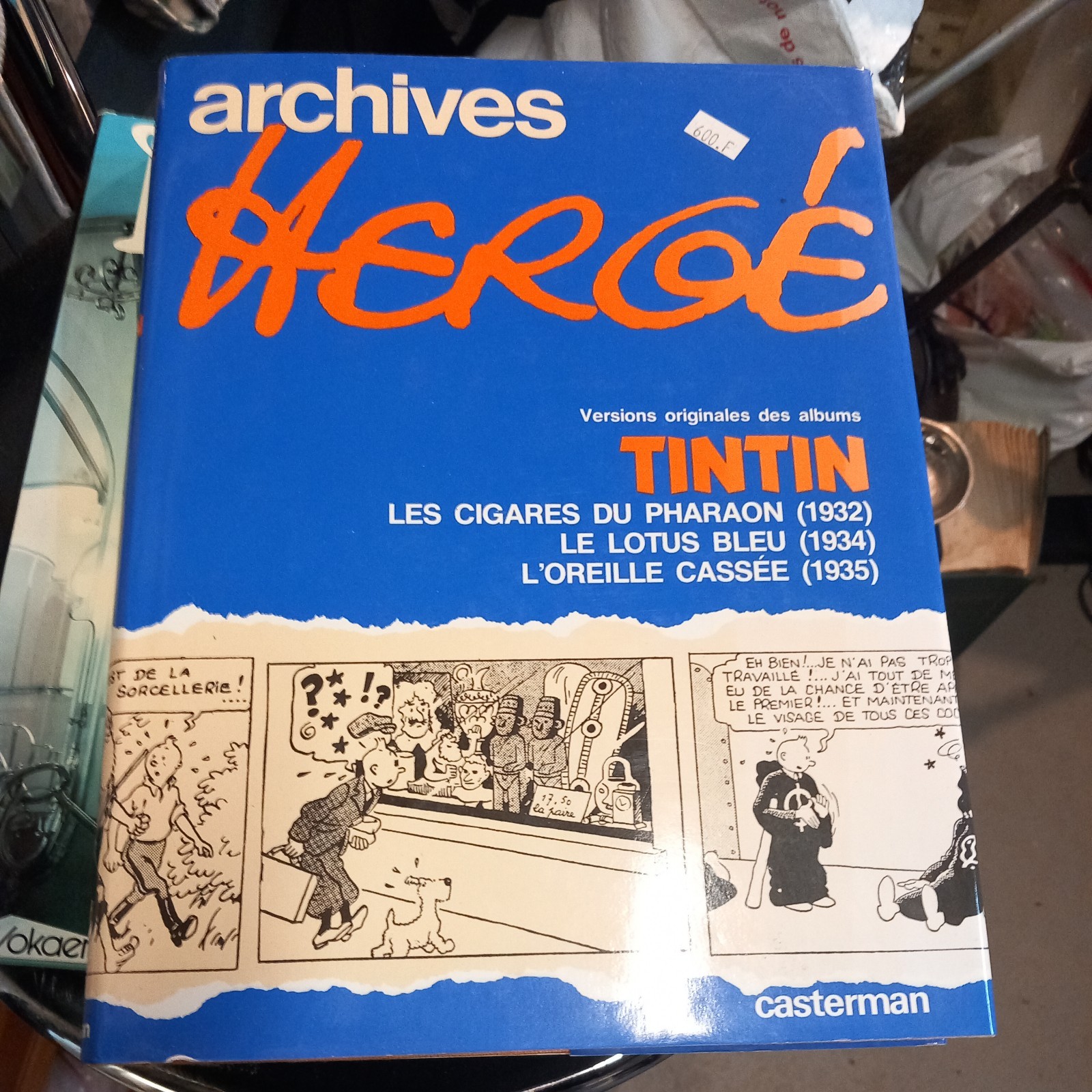 Archives HERGÉ Tintin