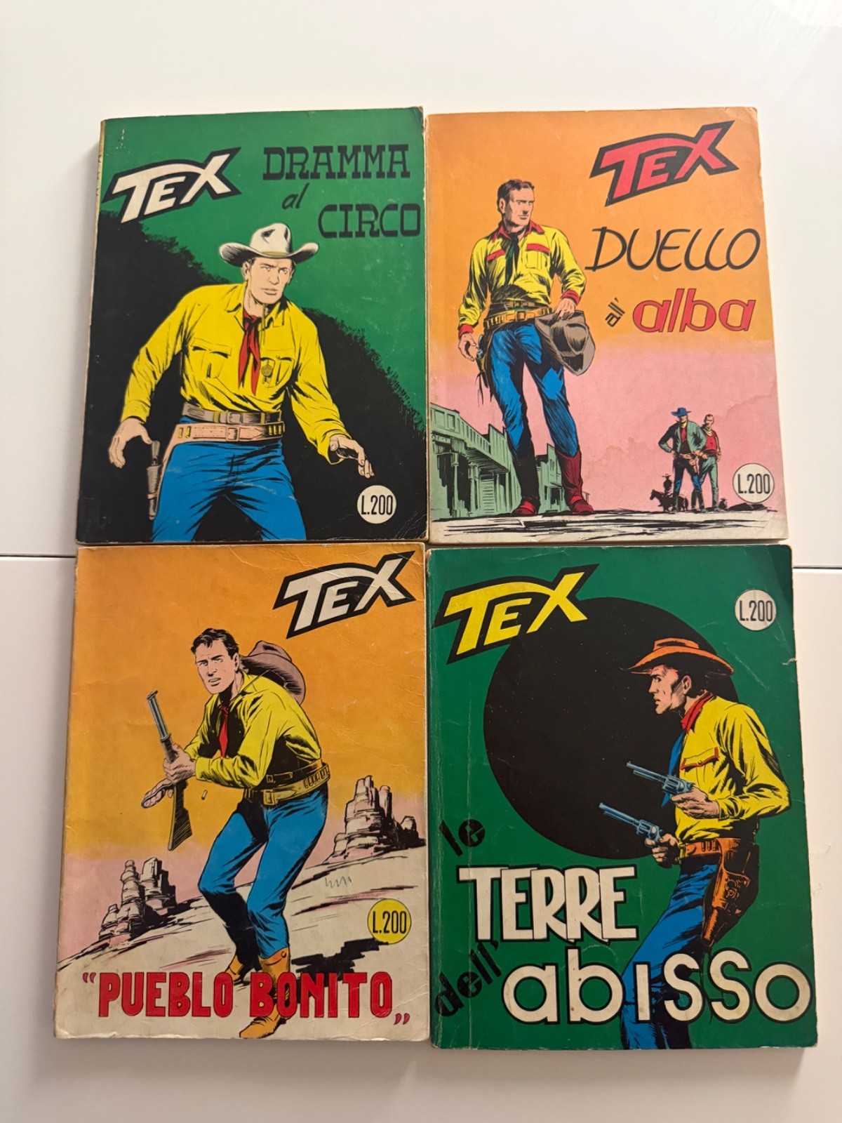 lotto fumetti tex prima edizione