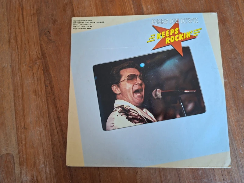 Jerry Lee Lewis: Keeps Rockin' LP 1978