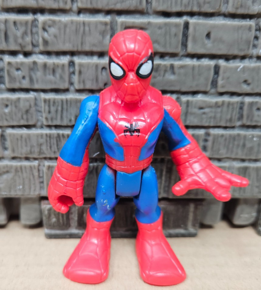 Imaginext avengers hasbro marvel supereroi squadra spiderman action figure giocattolo 42a