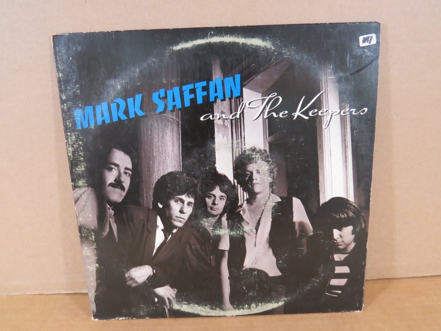 Mark Saffan & The Keepers LP Record 1981 Planet Records Rock Pop 33 RPM EXC