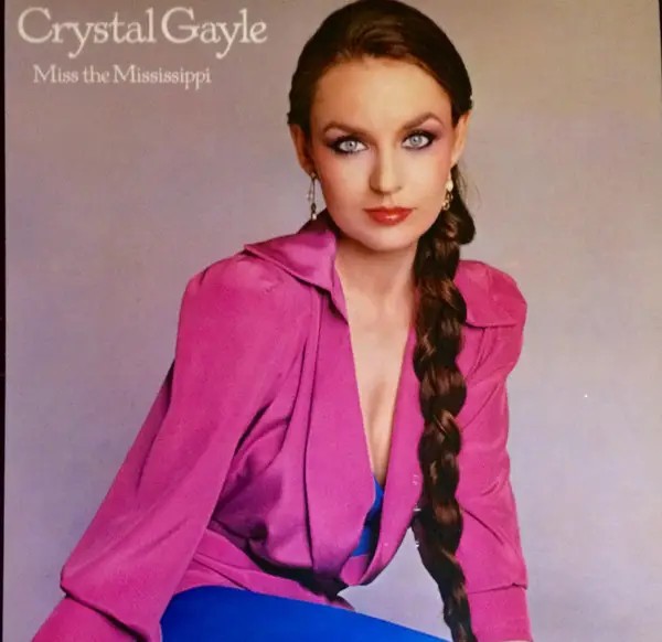 Crystal Gayle Miss The Mississippi LP in vinile CBS quasi nuovo