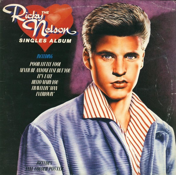 Ricky Nelson - The Ricky Nelson Singles Album (LP, Comp, Mono) (Very Good Plus (