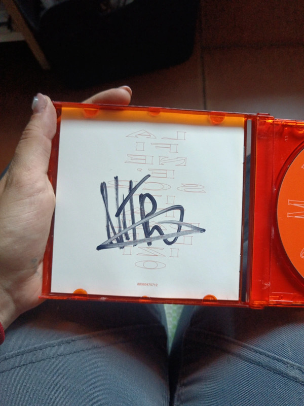 no comment cd autografato