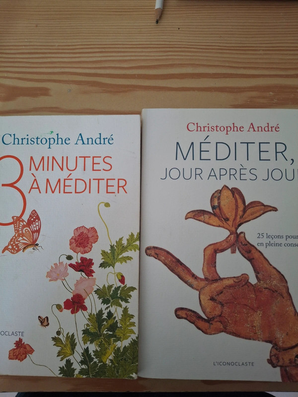 2 livres avec cd pour commencer la meditation guidée