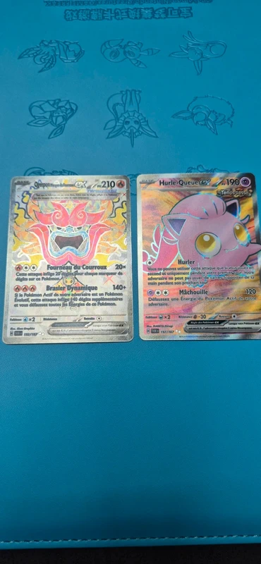 Lot de 2 cartes pokemonFR