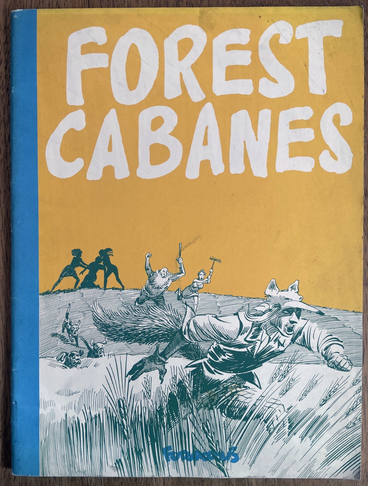 "Le Roman de Renart" de Cabanes et Forest - EO Futuropolis 1985