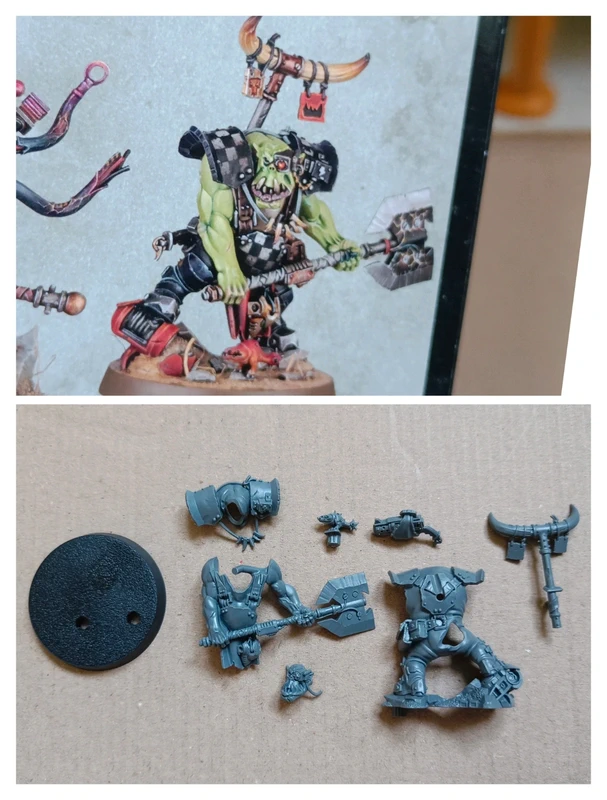 Warhammer 40K Armageddon Bigboss ork