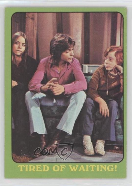 Topps Partridge Family 1971 bordo verde stanco di aspettare! #38B 0a3