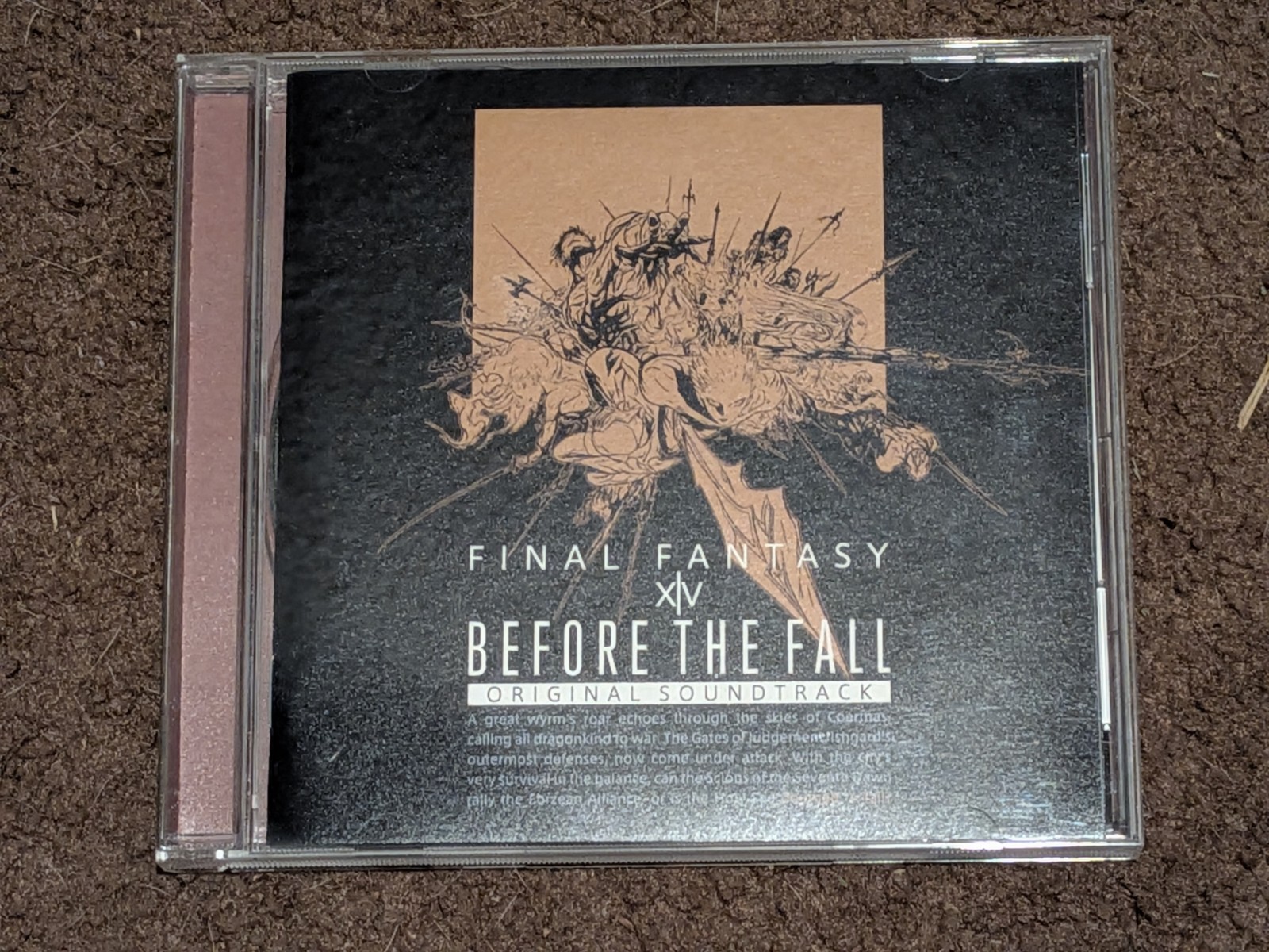 BEFORE THE FALL:FINAL FANTASY XIV Original Soundtrack Blu-ray Disk Japan