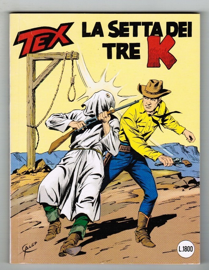 TEX GIGANTE N. 351 - LA SETTA DEI 3 K - LIRE 1800