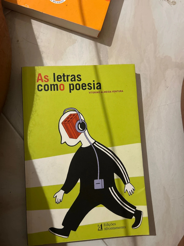 Livro as letras como poesia