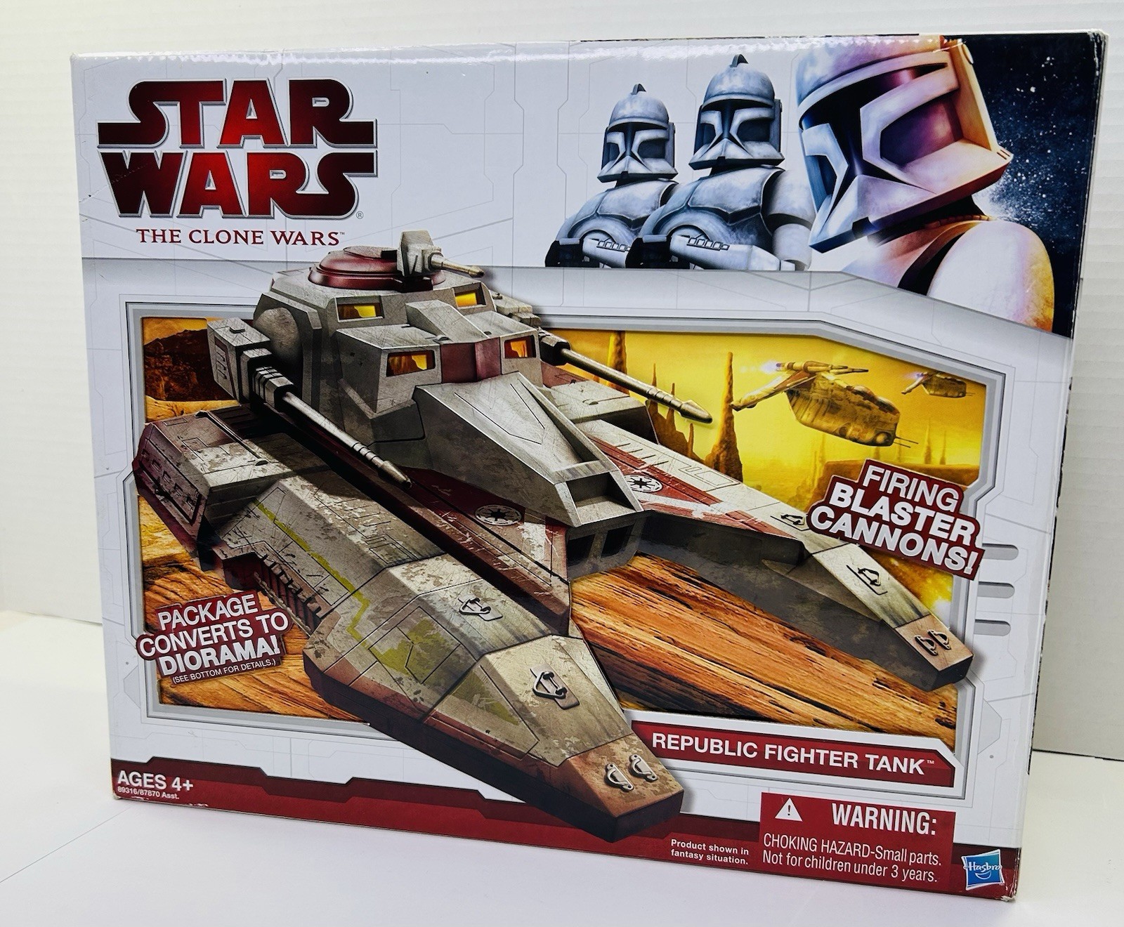 Modellino STAR WARS Hasbro Republic Fighter Tank The Clone Wars