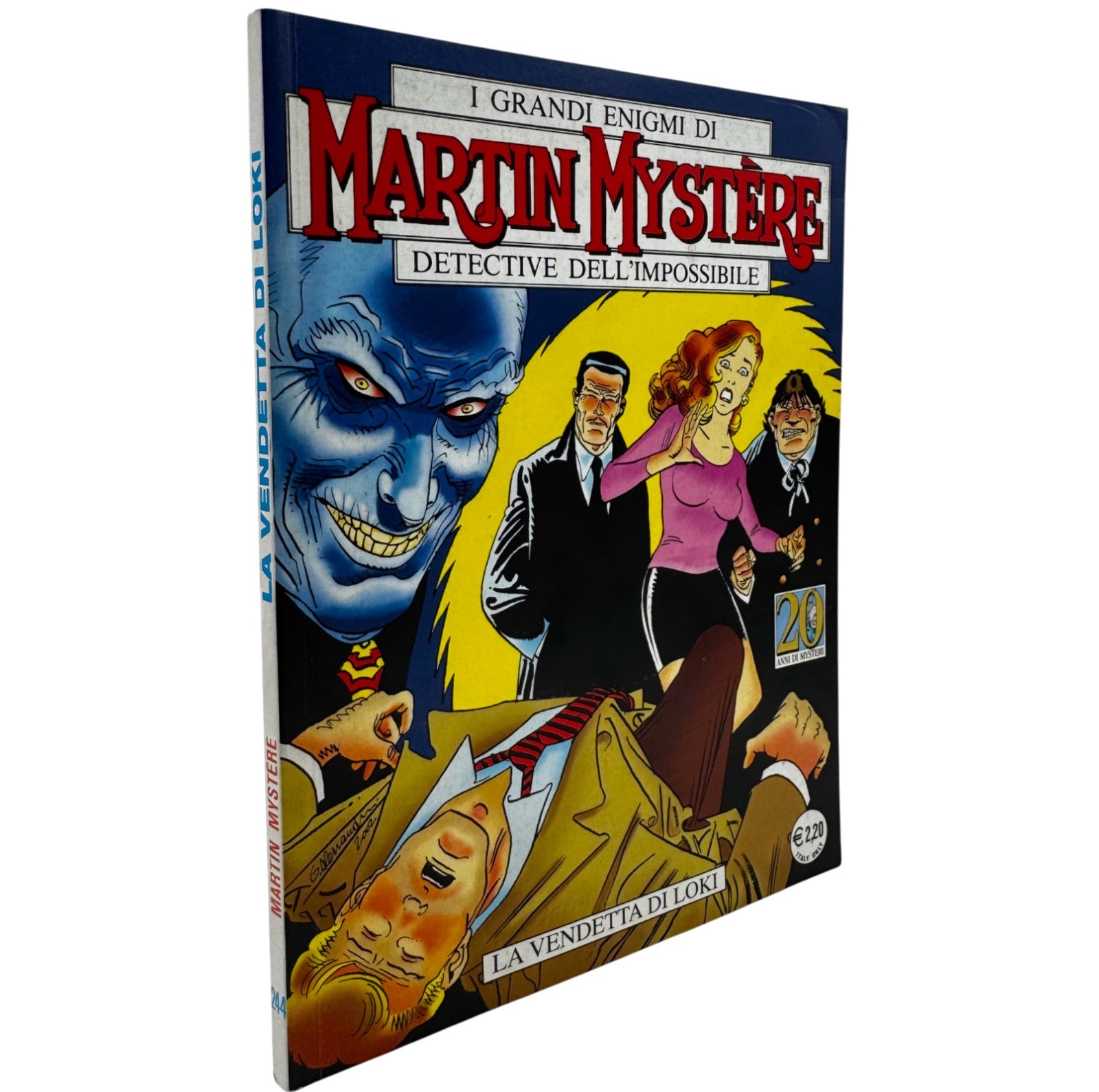 Martin Mystère 244 La Vendetta di Loki Carlo Recagno Sergio Bonelli 2002