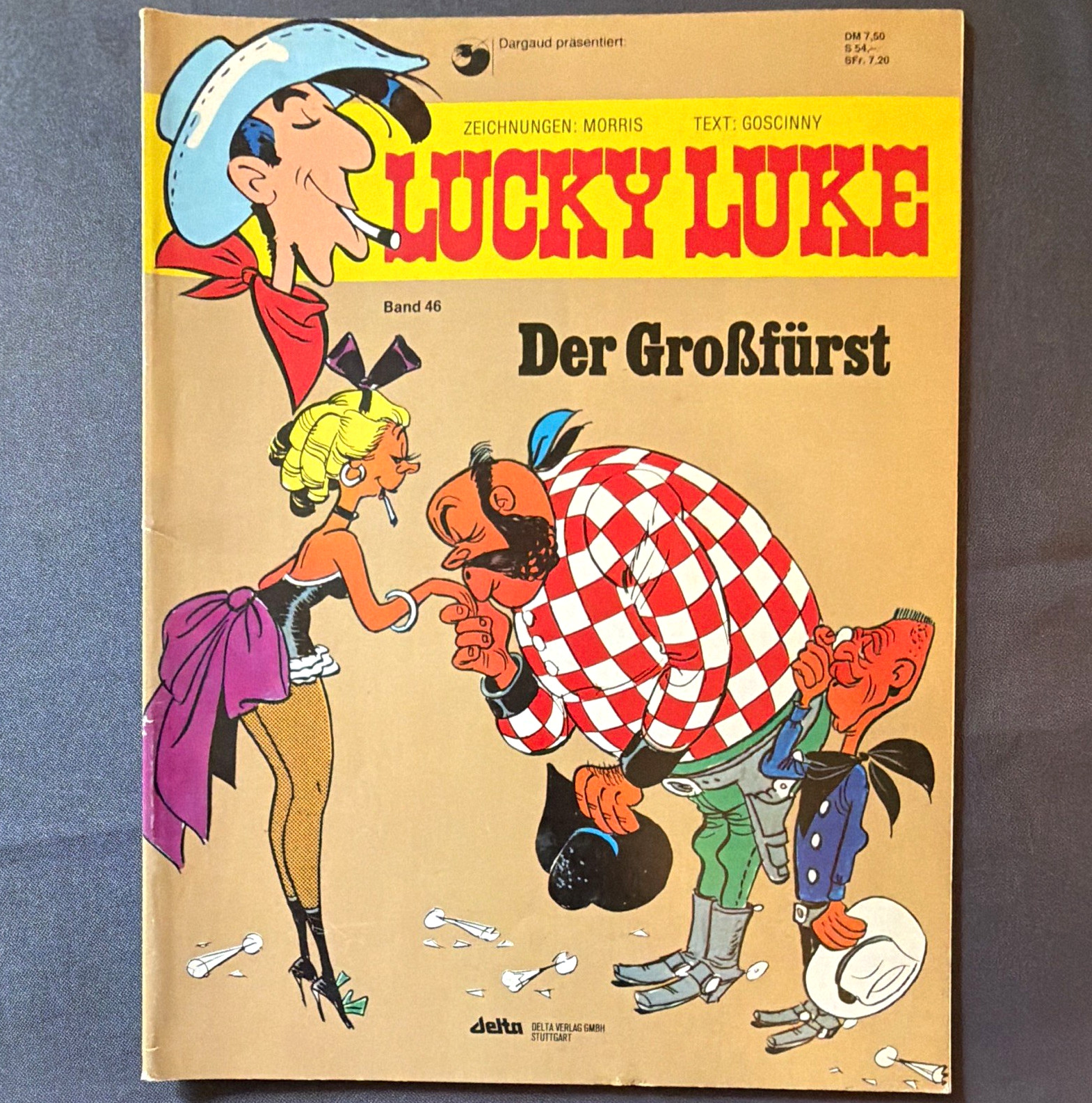 delta Lucky Luke - Il Gran Principe - Volume 46 - Morris & Goscinny tedesco