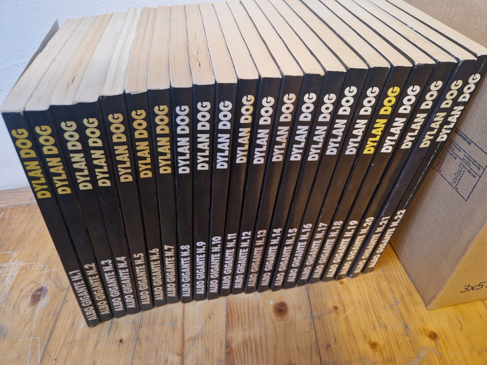 Dylan Dog Gigante sequenza 1-22 SBE