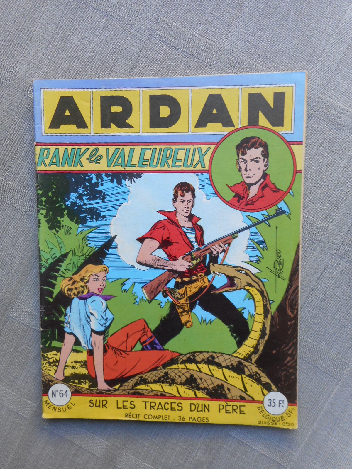 Artima Ardan Tim L'Audace 1ª Serie N° 64 1957 In Buone Condizioni