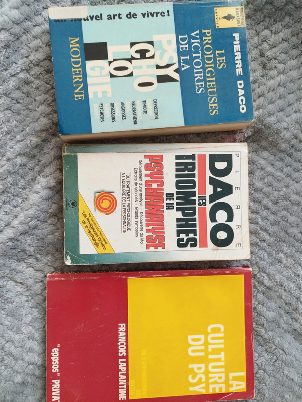 Lot livres de psychologie