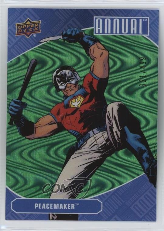 2023-24 Upper Deck DC Annual Green 321/499 Peacemaker #34 0nr3