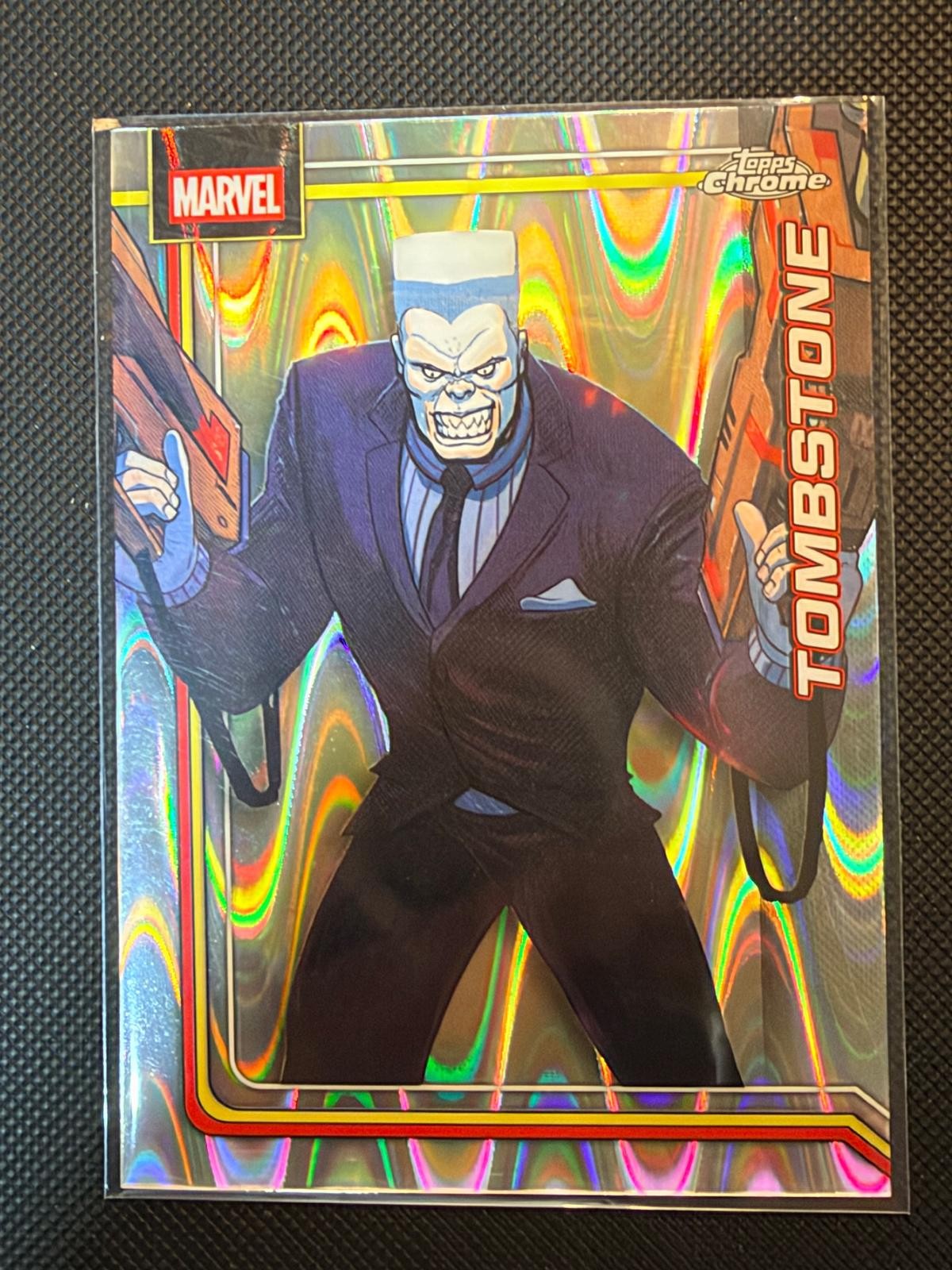 2026 Topps Chrome Marvel #180 Tombstone RayWave Refractor