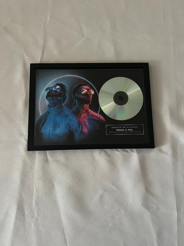 Disque de Platine PNL album Deux Frères
