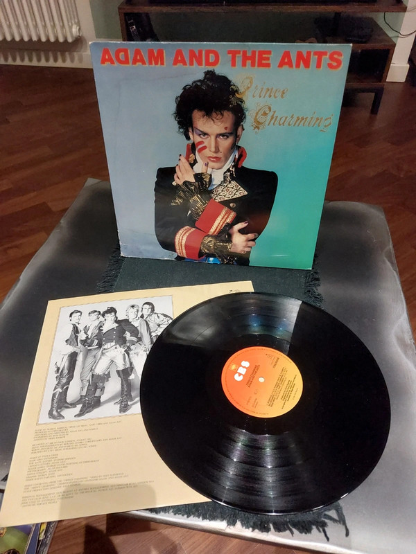 Lp Adam and the ants Prince charming new wave