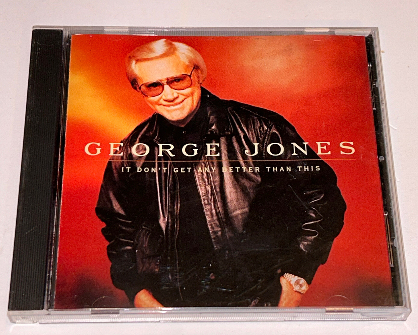 George Jones It Don’t Get Any Better Than This Country Music Album CD 4J11