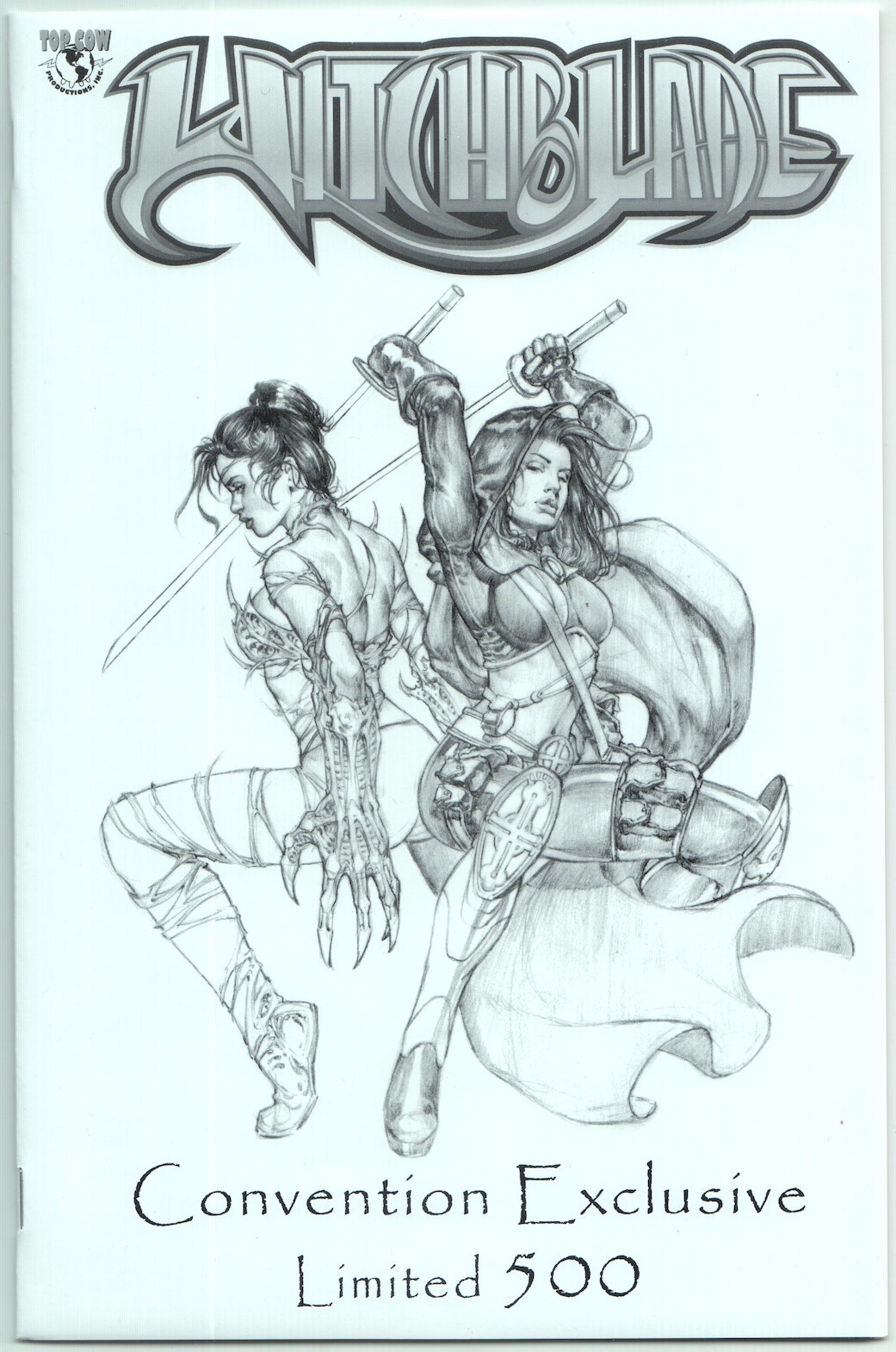 Witchblade (2003) #64 quasi nuovo | Jay Company SDCC variante schizzo | Top Cow