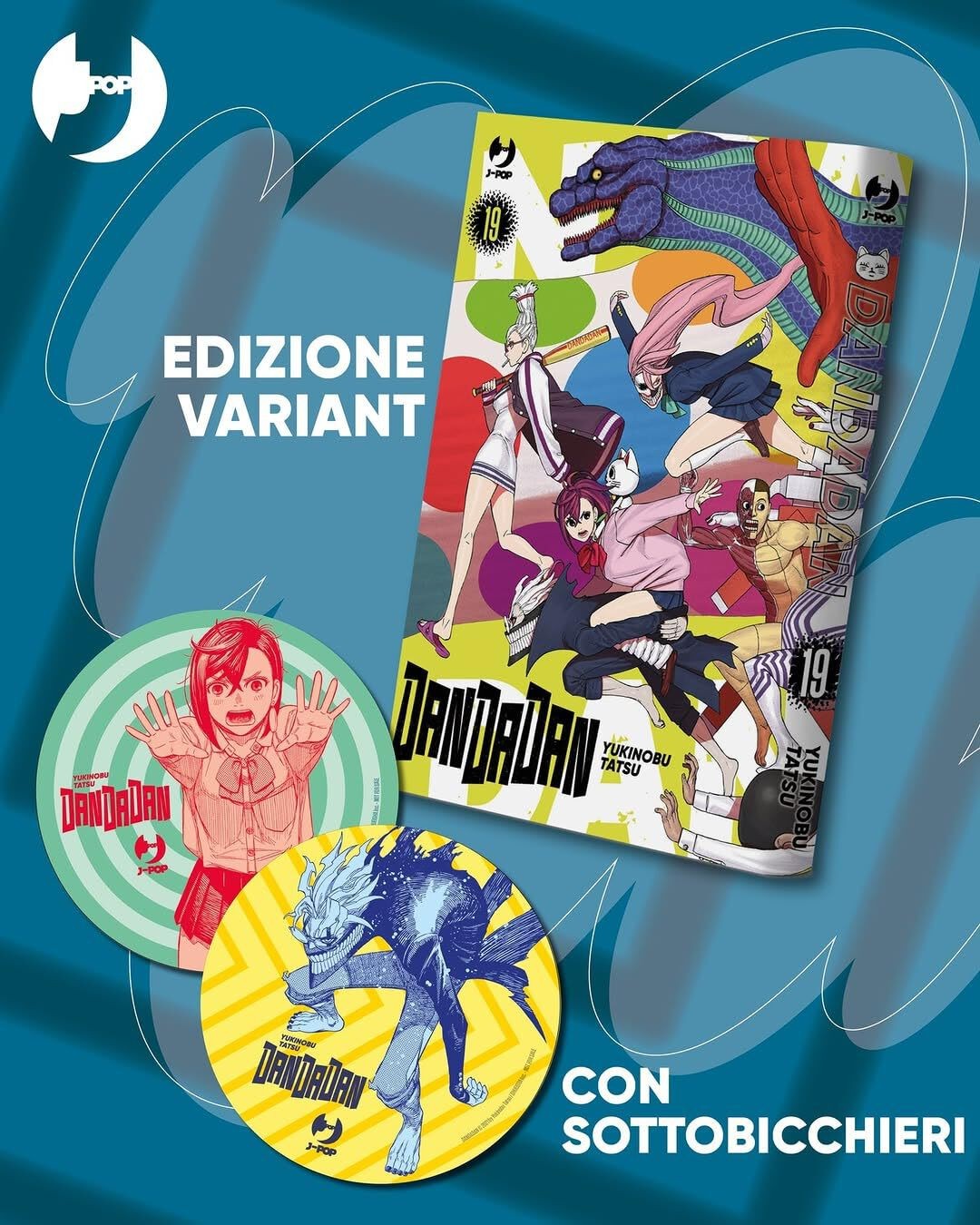 Dandadan Vol. 19 Edizione Variant con sottobicchieri