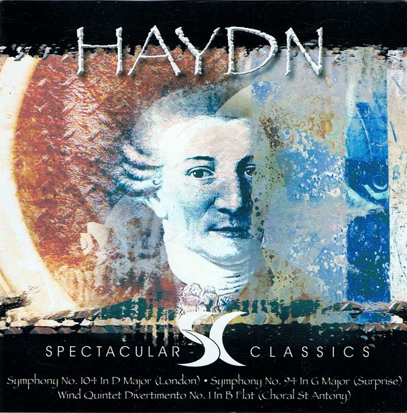 Haydn - Symphony Nº 104, Nº 94, Wind Quintet Divertimento. CD