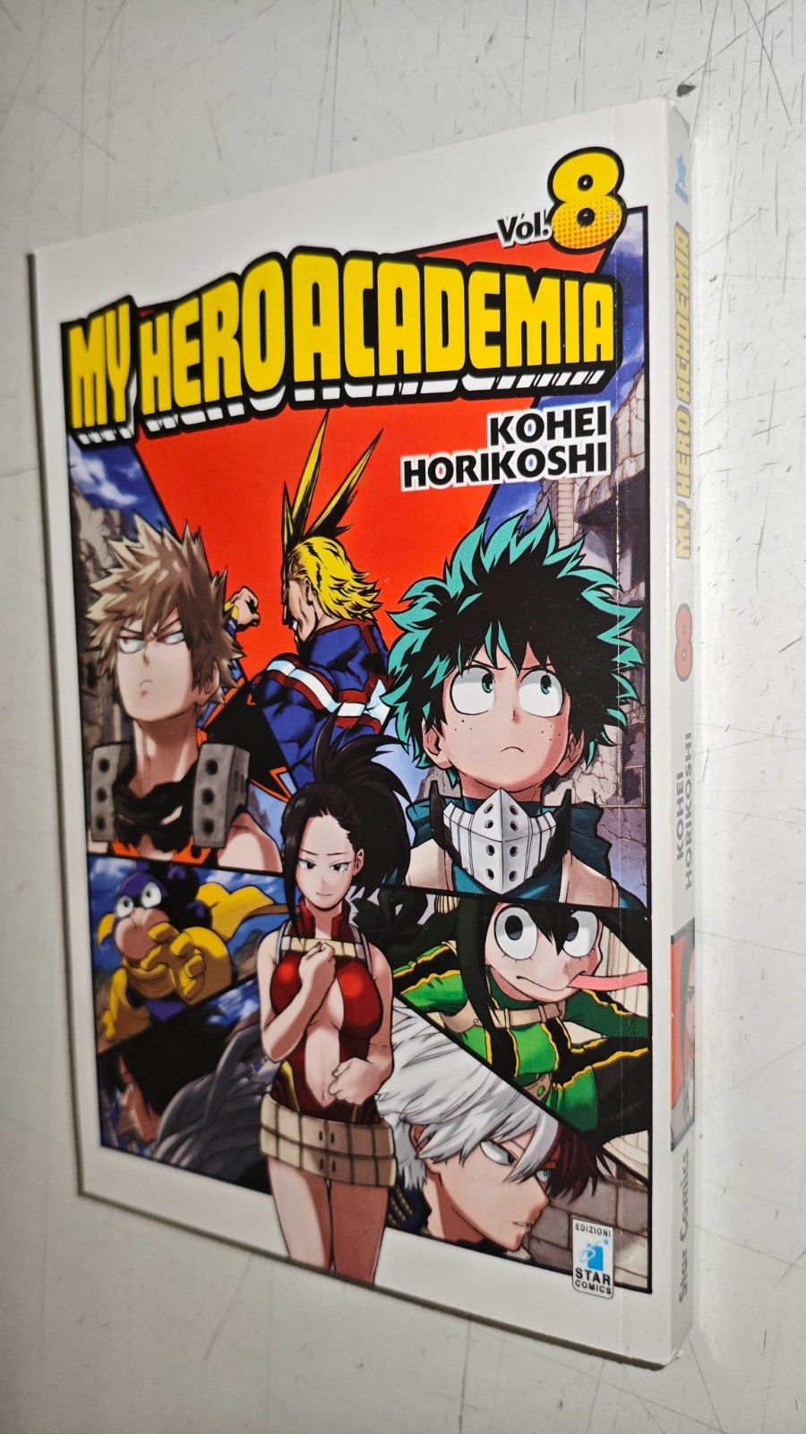 MY HERO ACADEMIA #  8 - Kohei Horikoshi - STAR COMICS - MNX2 b