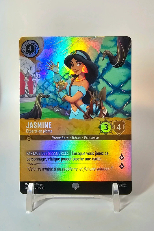 Lorcana Jasmine Experte en Plante Foil Épique