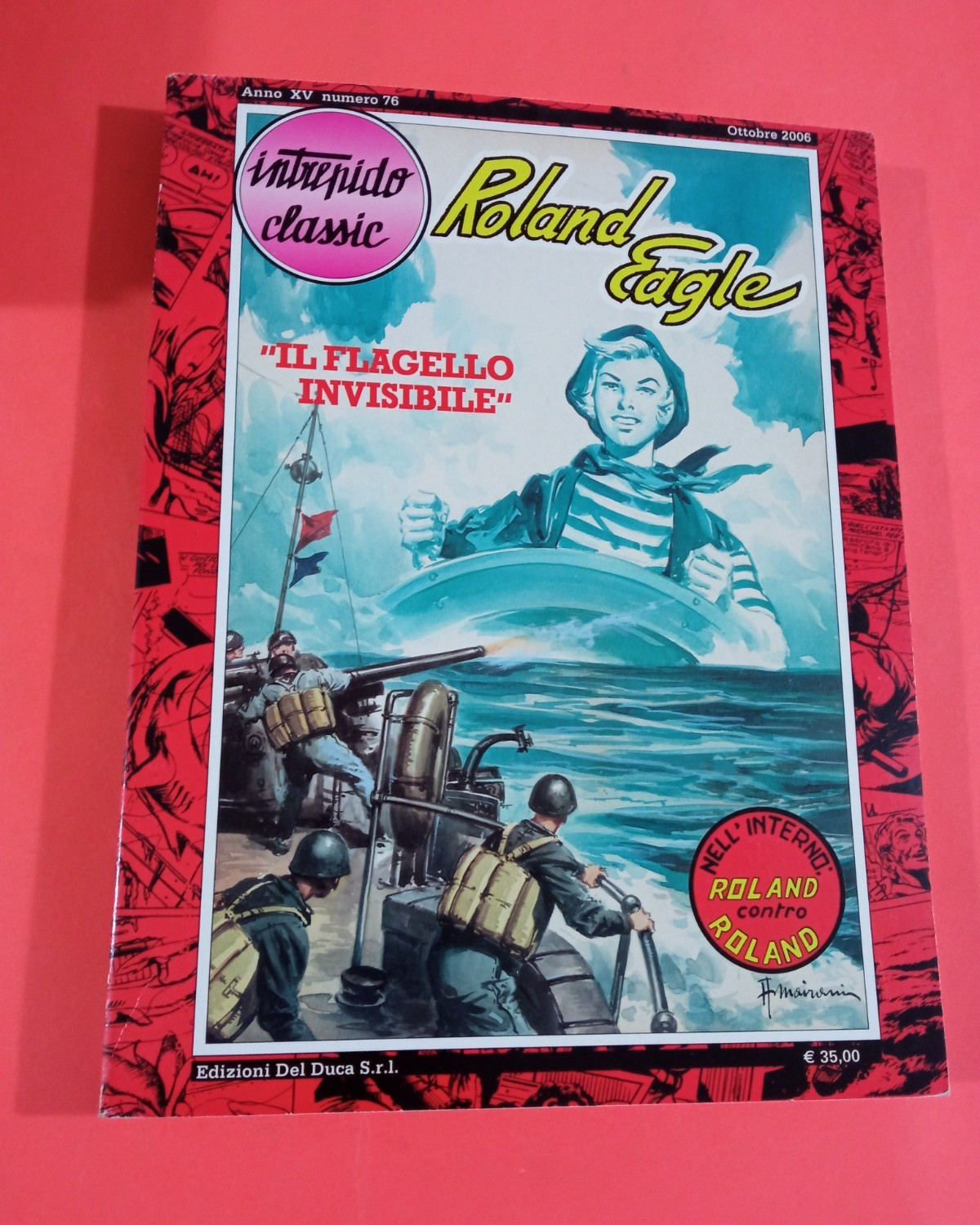 INTREPIDO CLASSIC 76  ED. DEL DUCA  ROLAND EAGLE 16 COPIA NUMERATA OTTIMO