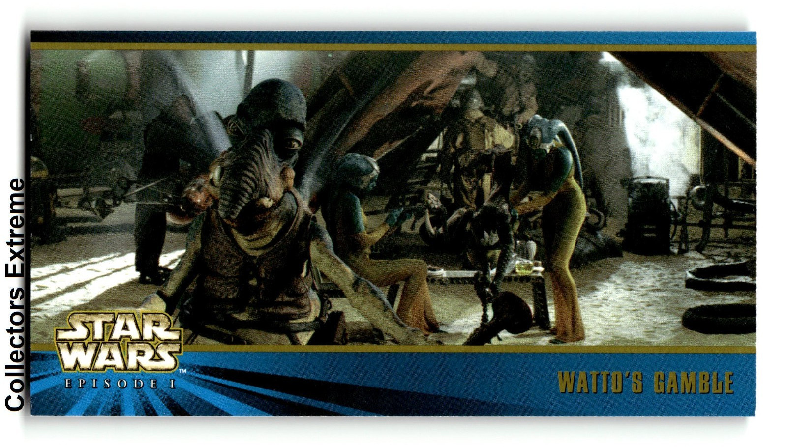 1999 Topps Widevision Star Wars: Episode I Series 2 Card #36 Watto's Gamble