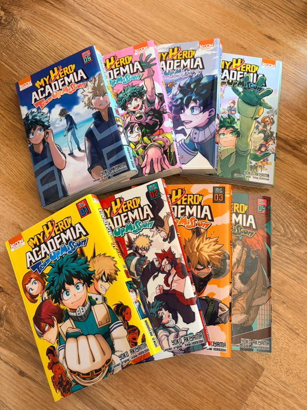Intégrale manga my hero academia Team up mission