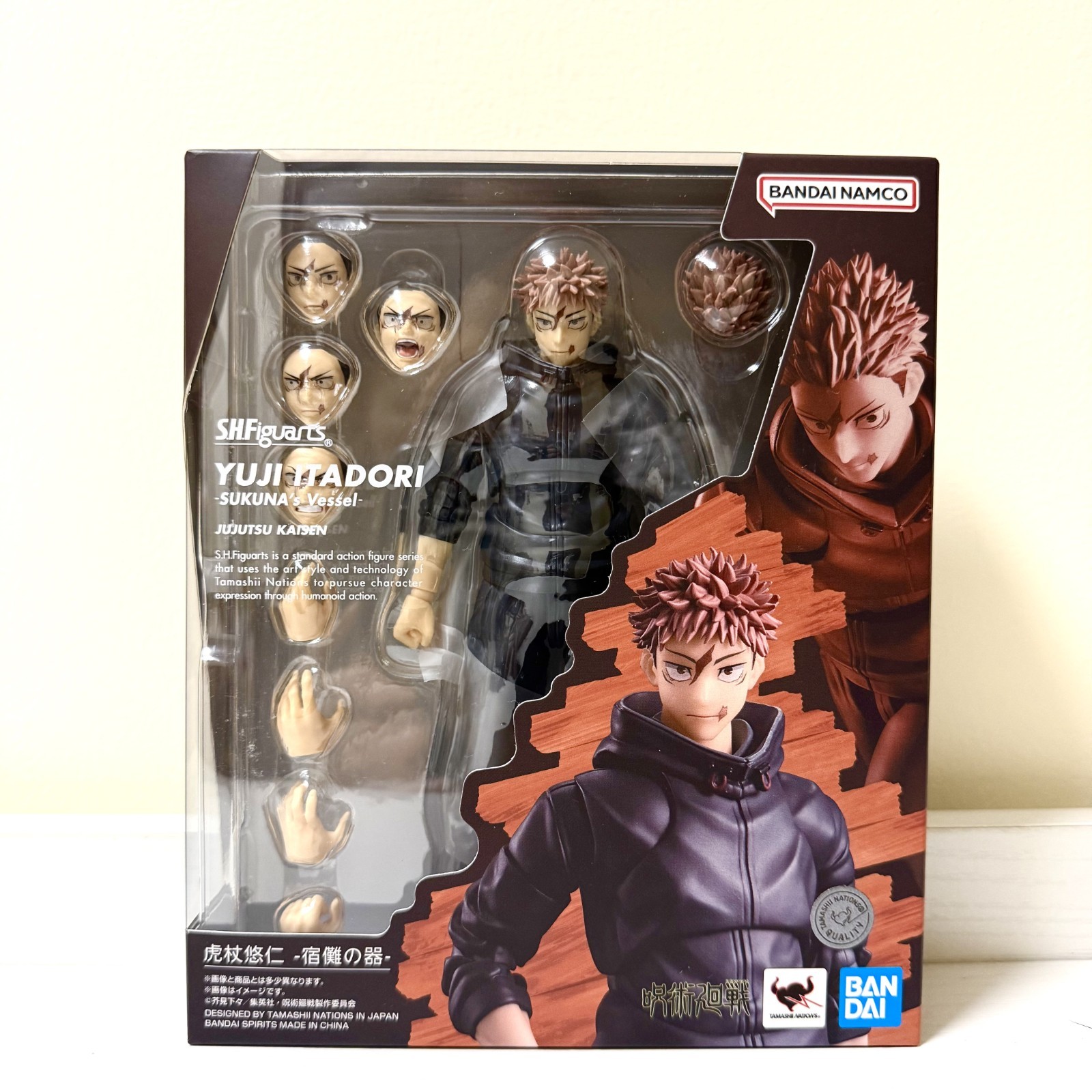 Bandai S.H.Figuarts Yuji Itadori Sukuna Vessel Jujutsu Kaisen Figure In Stock